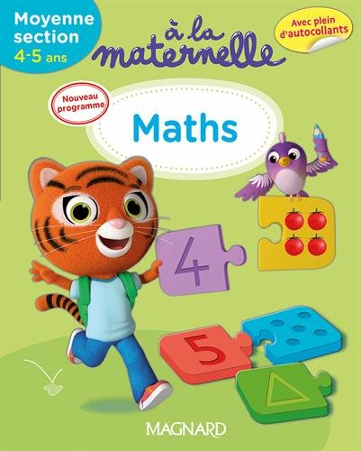 A la maternelle, maths, moyenne section, 4-5 ans : nouveau programme