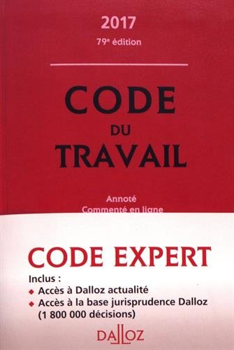 Code du travail 2017