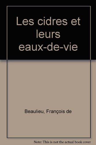 Les cidres et leurs eaux-de-vie