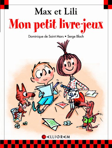 max et lili - mon petit livre-jeux