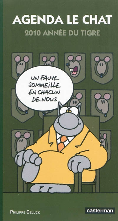 Agenda Le Chat : 2010 année du tigre