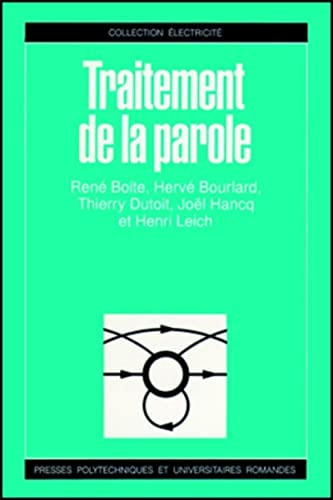Traitement de la parole