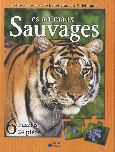 Les animaux sauvages : 6 puzzles 24 pièces