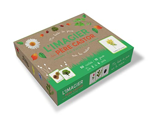 L'imagier du Père Castor en photos : ma boîte de jeux sur la nature