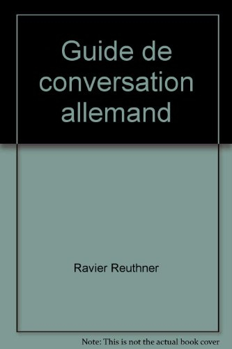 guide pratique de conversation allemand