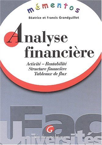mémento analyse financière