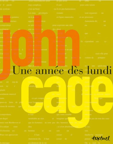 Une année dès lundi : conférences et écrits