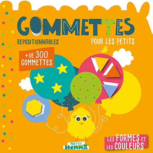 Les formes et les couleurs : gommettes repositionnables pour les petits