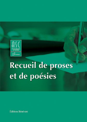 recueil de proses et de poesie