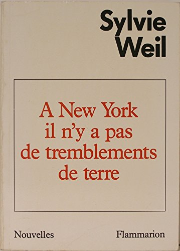 A New York il n'y a pas de tremblements de terre