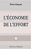 L'économie de l'effort