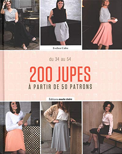 200 jupes : du 34 au 54 : à partir de 50 patrons