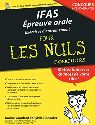 IFAS, épreuve orale : exercices d'entraînement pour les nuls, concours : concours d'aide-soignant