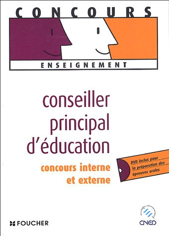 Conseiller principal d'éducation : concours interne et externe