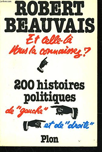 Et celle-là, vous la connaissez ?