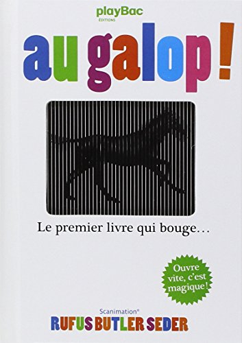 Au galop ! : le premier livre qui bouge...