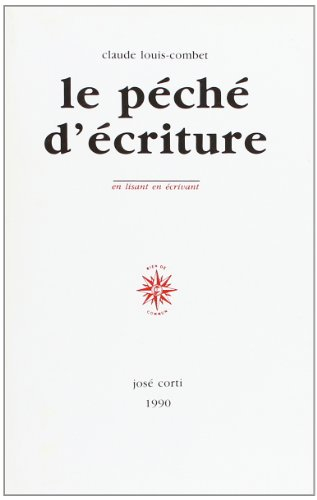 Le Péché d'écriture