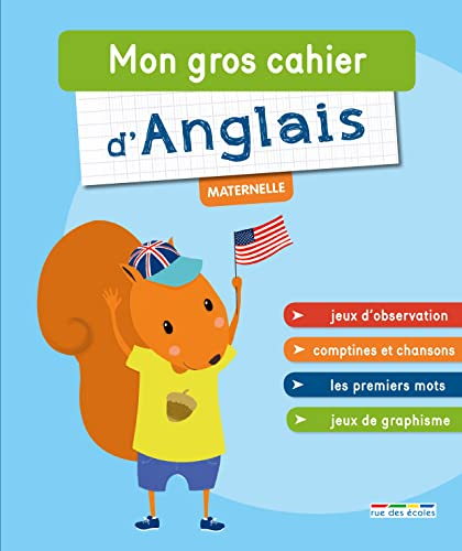 Mon gros cahier d'anglais : maternelle