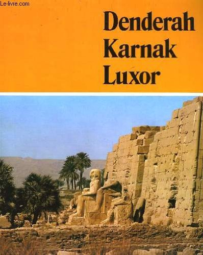 denderah karnak luxor.