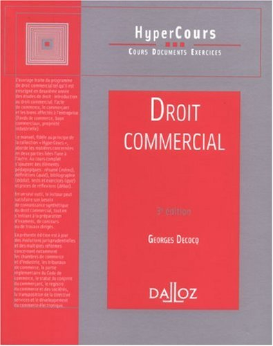 Droit commercial