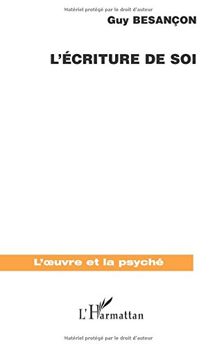 L'écriture de soi