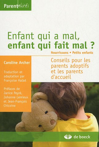 Enfant qui a mal, enfant qui fait mal ? : nourrissons, petits enfants : conseils pour les parents ad