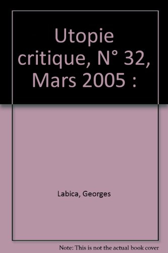 Utopie critique, n° 12-13