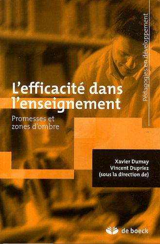 L'efficacité dans l'enseignement : promesses et zones d'ombre
