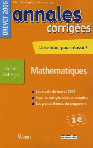 mathématiques série collège