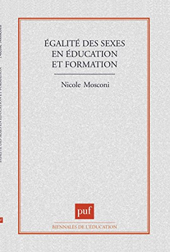 Egalité des sexes en éducation et formation