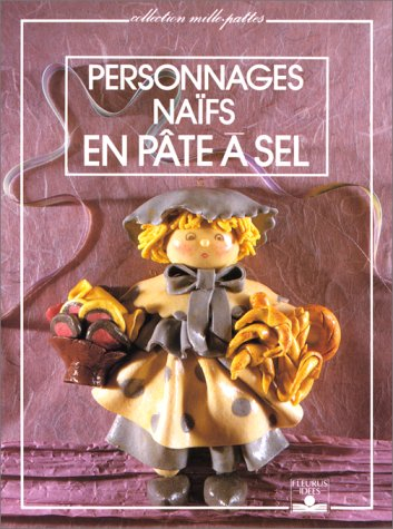 Personnages naïfs en pâte à sel