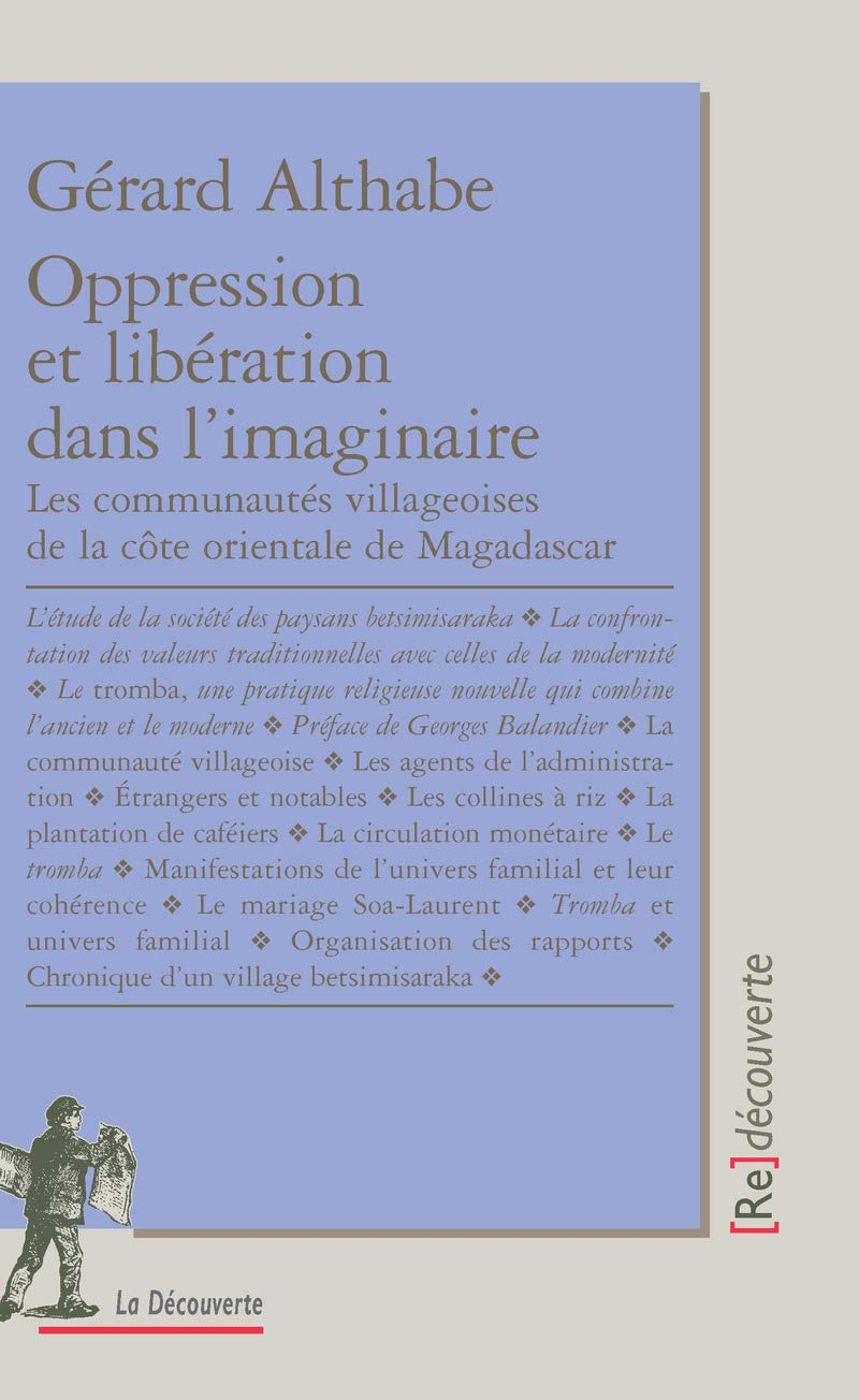 Oppression et libération dans l'imaginaire : les communautés villageoises de la côte orientale de Ma