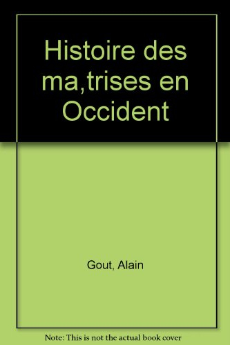Histoire des maîtrises en Occident