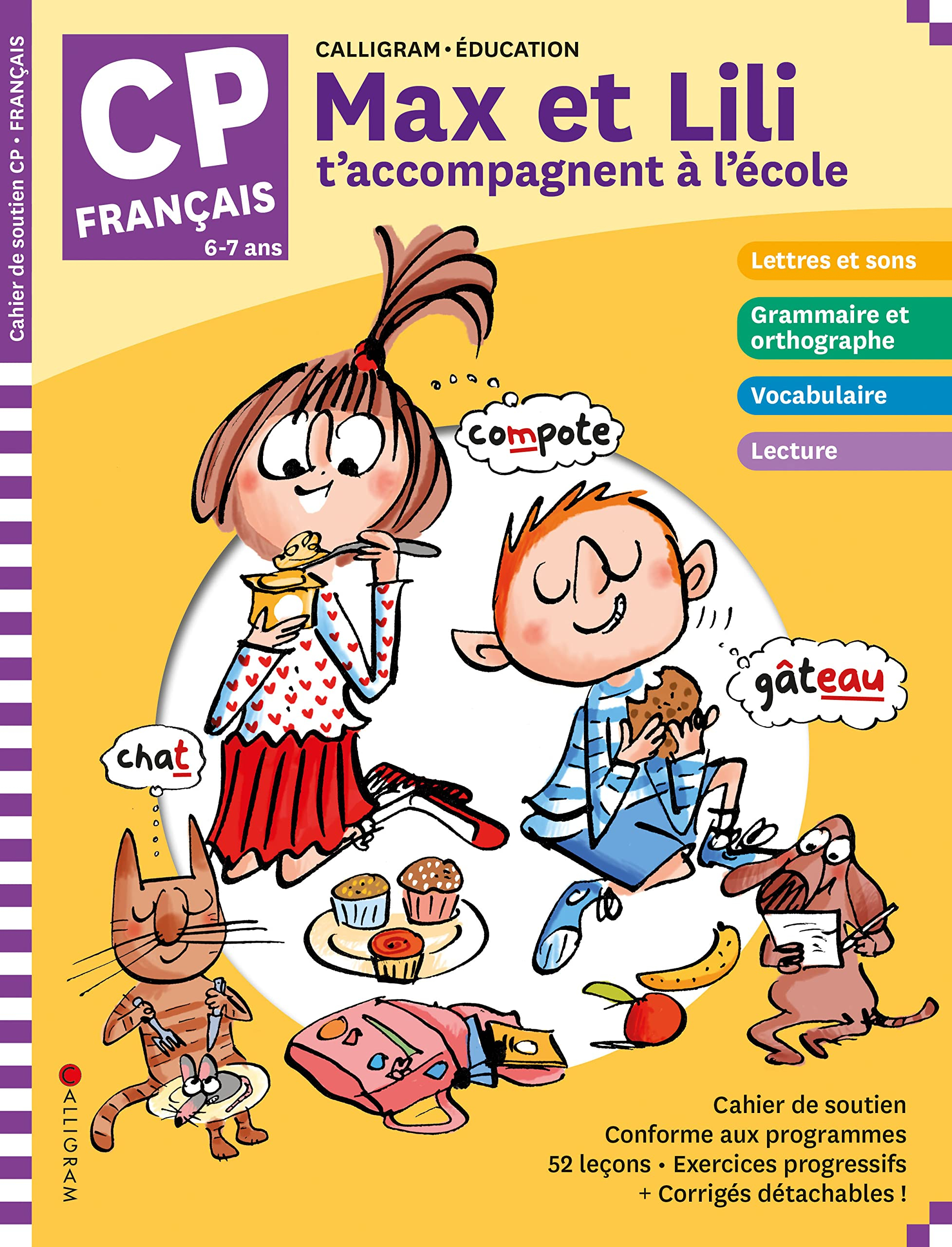 Max et Lili t'accompagnent à l'école, français CP, 6-7 ans