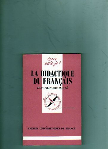 La didactique du français