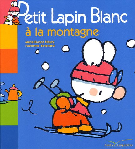 Petit Lapin Blanc à la montagne