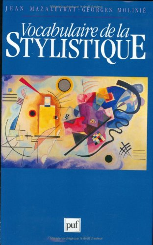 Vocabulaire de la stylistique
