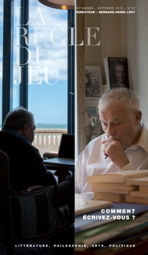 Règle du jeu (La), n° 50. Comment écrivez-vous ?