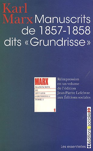 Manuscrits de 1857-1858, dits Grundisse