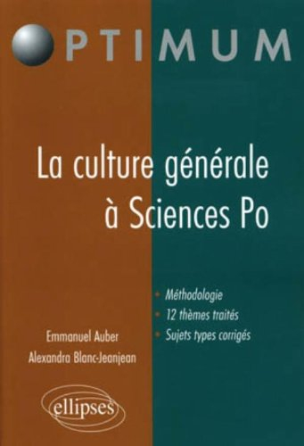 La culture générale à Sciences Po