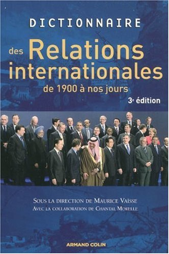 Dictionnaire des relations internationales de 1900 à nos jours