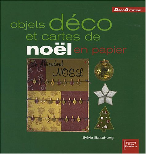 Objets déco et cartes de Noël en papier