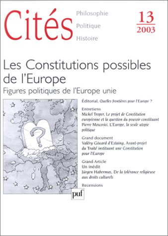 Cités, n° 13