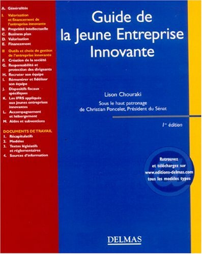Guide de la jeune entreprise innovante