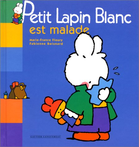 Petit lapin blanc est malade
