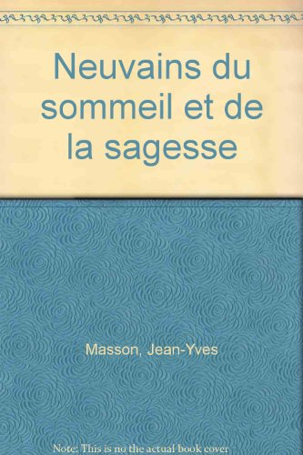 Neuvains du sommeil et de la sagesse