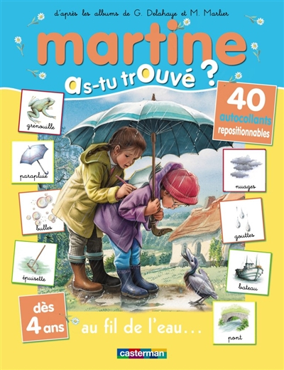 Martine : as-tu trouvé ?. Martine au fil de l'eau...