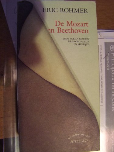 De Mozart en Beethoven : essai sur la notion de profondeur en musique