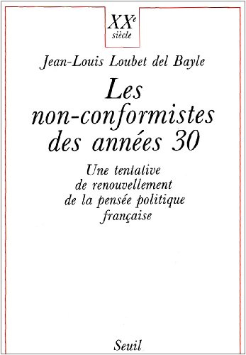 les non-conformistes des années trente