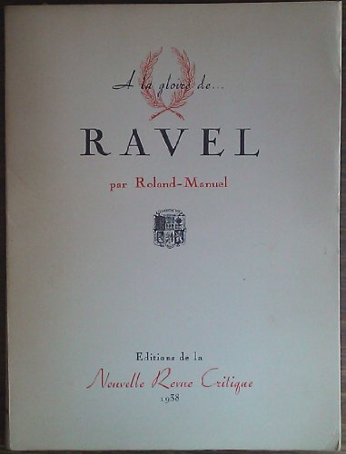 a la gloire de... ravel.